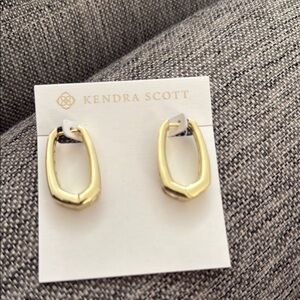 Kendra Scott Geometric Gold Earrings